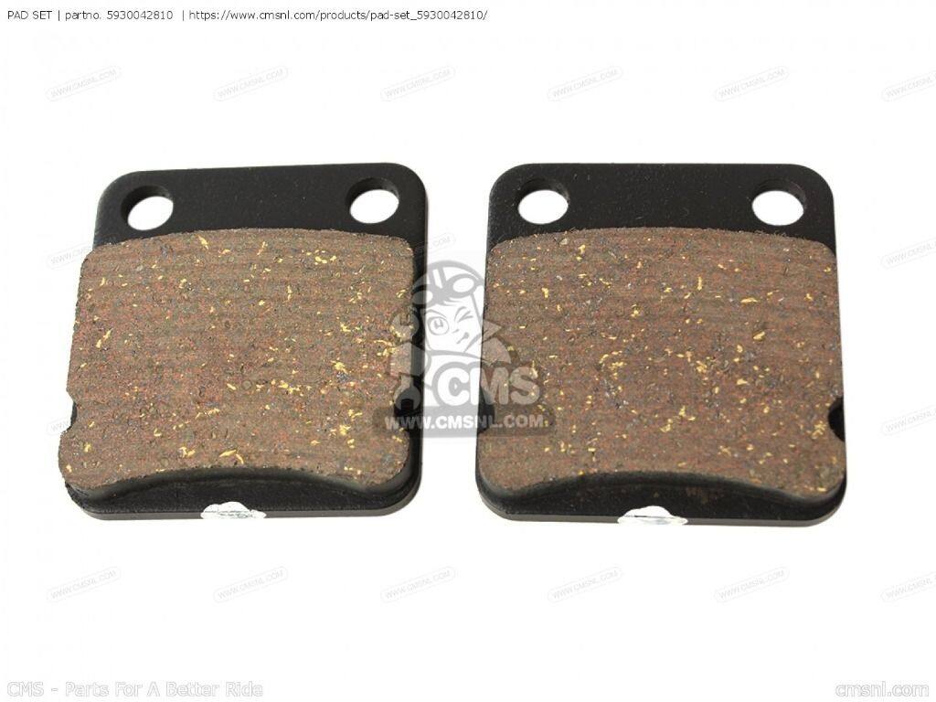 CMS シーエムエス (59100-38870) PAD SET (NAS)［5930042810］ DR125SE DR125SEU D...