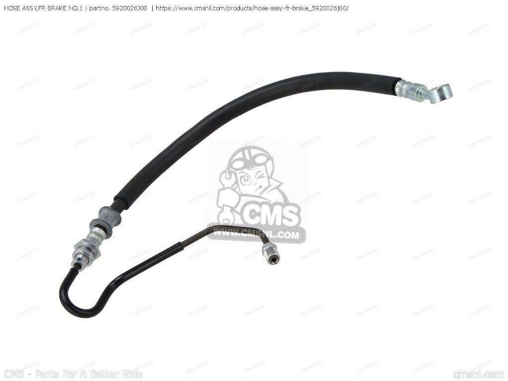 CMS シーエムエス (59200-26J01) HOSE ASSY，FR BRAKE NO.1［5920026J00］ AN650 BURGMAN AN650Z EXECUTIVE SUZUKI スズキ ホース 燃料関連 エンジン