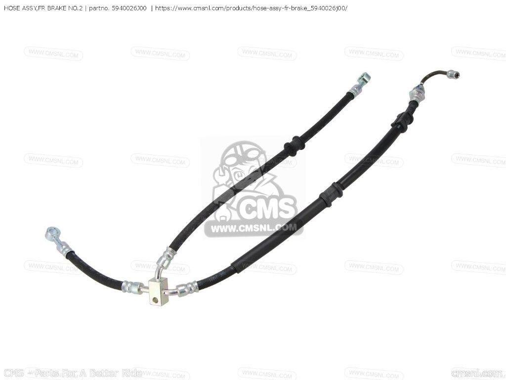 CMS シーエムエス (59400-26J01) HOSE ASSY，FR BRAKE NO.2［5940026J00］ AN650 BURGMAN AN650Z EXECUTIVE SUZUKI スズキ ホース 燃料関連 エンジン