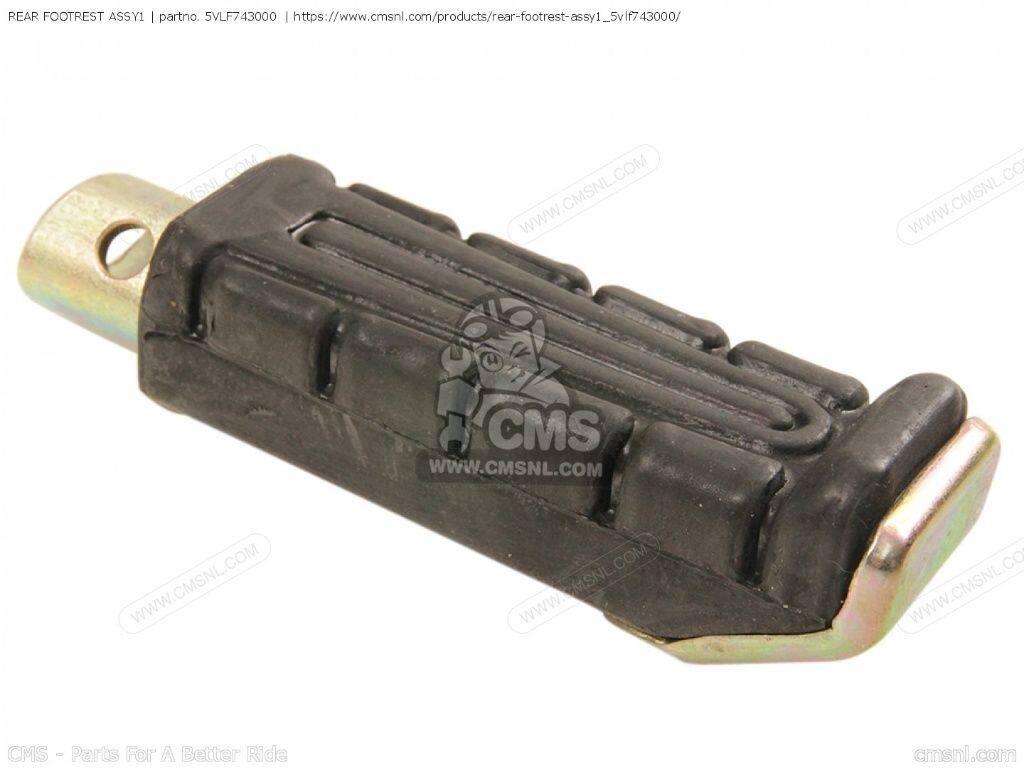 CMS シーエムエス (5VL-F7430-01-00) REAR FOOTREST ASSY1［5VLF743000］ YBR125 YB125SPD YBR125ED YBR125ESD YAMAHA ヤマハ フットペグ ステップ 足回り