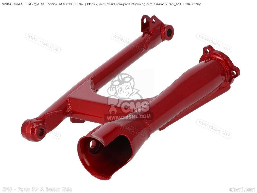 CMS シーエムエス (61100-38E01-19A) SWING ARM ASSEMBLY，REAR［6110038E0019A］ VS600GL VS600GLF VS600GLU VS800 BOULEVARD S50 VS800GL INTRUDER SUZUKI スズキ スイングアーム 足回り