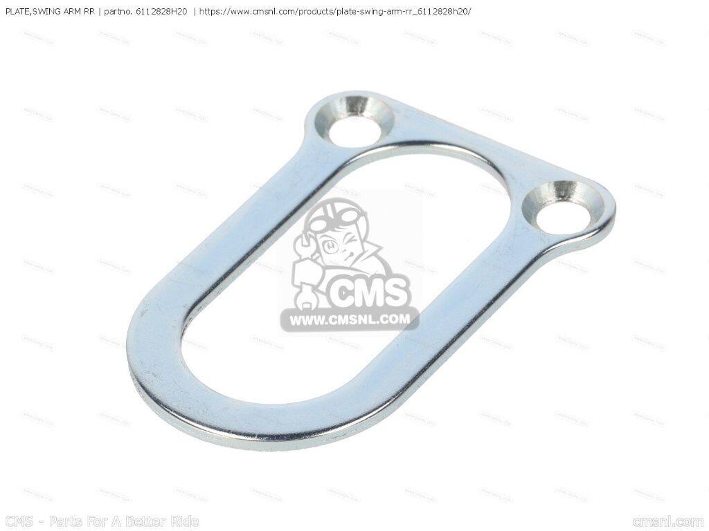 CMS シーエムエス (61128-28H30) PLATE，SWING ARM RR［6112828H20］ RM-Z250 RM-Z450 RMX450Z SUZUKI スズキ スイングアーム 足回り