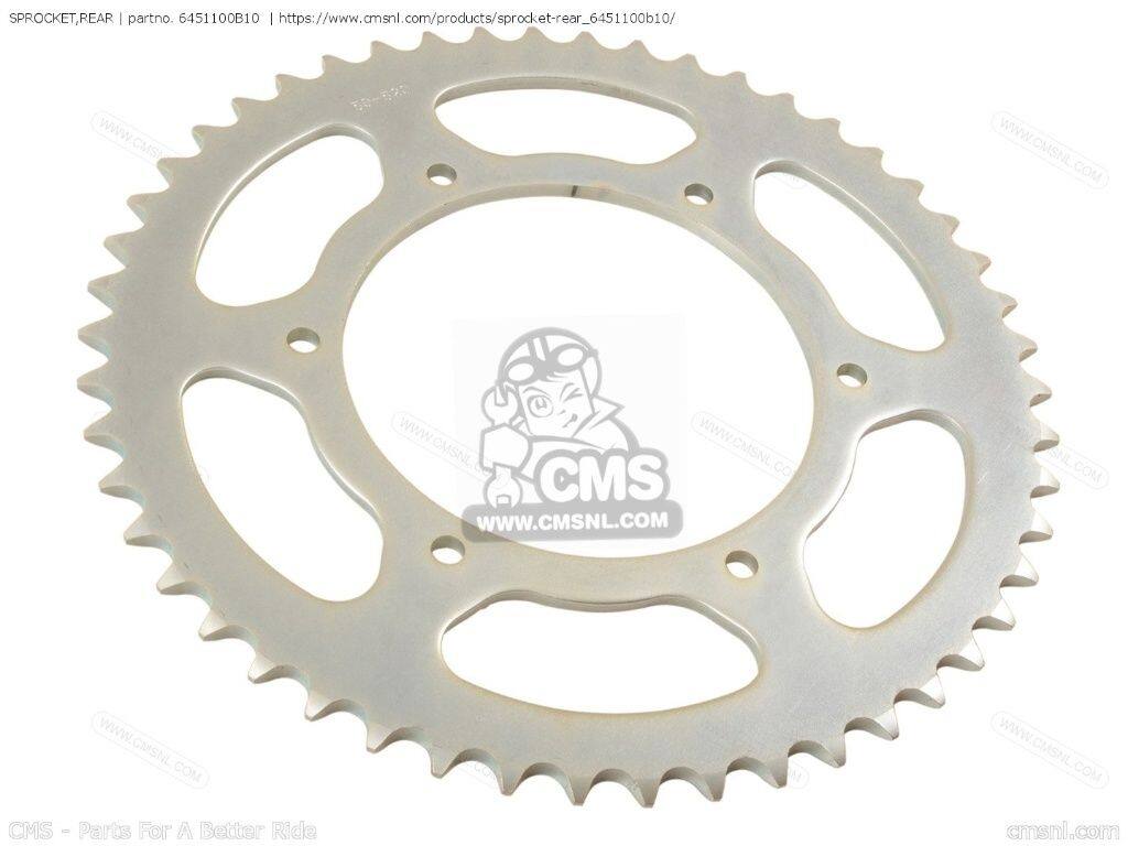 CMS シーエムエス (64511-00B12) SPROCKET，REAR［6451100B10］ RM250 SUZUKI スズ...