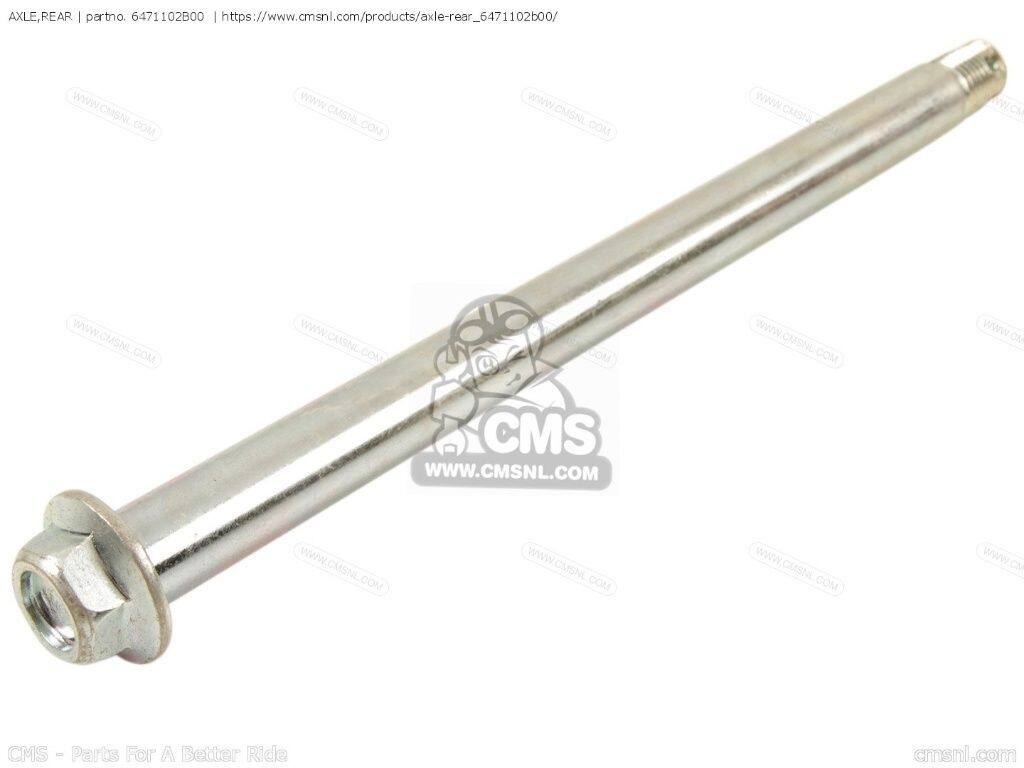 CMS シーエムエス (64711-02B0V) AXLE，REAR［6471102B00］ RM80 SUZUKI スズキ ア...