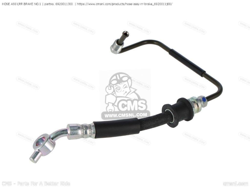 其它 - CMS シーエムエス (69200-11J01) HOSE ASSY，RR BRAKE NO.1［6920011J00］ DL650A V-STROM VSTROM SUZUKI スズキ ホース 燃料関連 エンジン