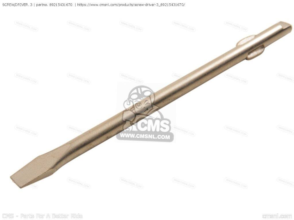 CMS シーエムエス (89229-422-000) SCREW，DRIVER. 3［89215431670］ GL1000 GOLDWING GL1000K3 GL1100 GL1100A GL1100D GL1100I INTERSTATE GL1200 GL1200D GL1200I ASPENCADE HONDA ホンダ 汎用ボルト・ネジ