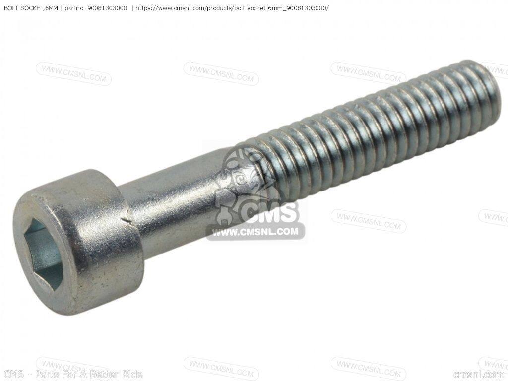 CMS シーエムエス (90081-383-000) BOLT SOCKET，6MM［90081303000］ RTL250S HONDA ホンダ 汎用ボルト・ネジ