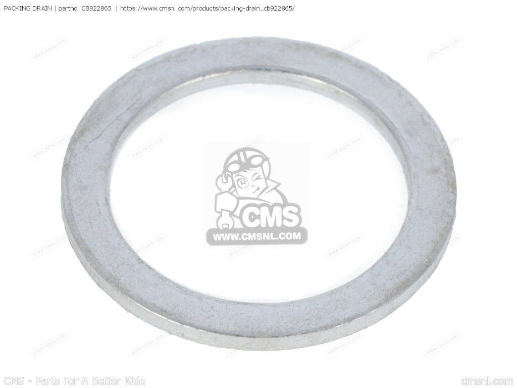 CMS シーエムエス (90407-367-690) PACKING DRAIN［CB922865］ CR93 RACE VERSION HONDA ホンダ ガスケット