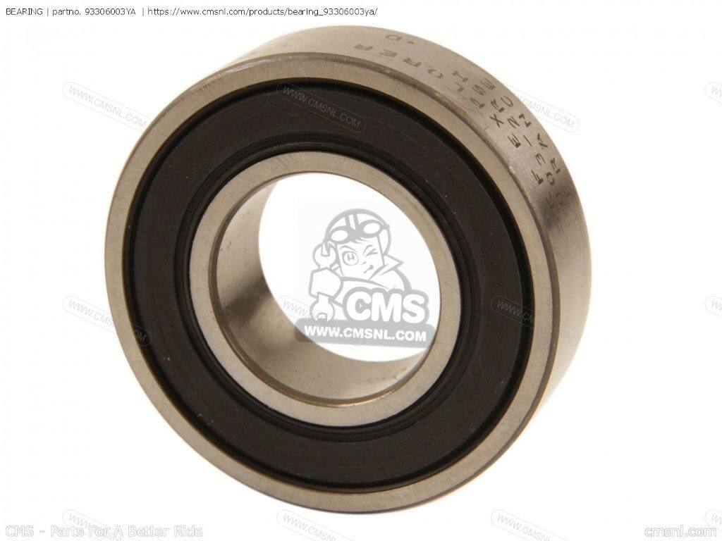 CMS シーエムエス (93306-003YW-00) BEARING［93306003YA］ CS50 CS50Z YH50 YN50 YN50M YQ50 AEROX YQ50L YAMAHA ヤマハ ベアリング