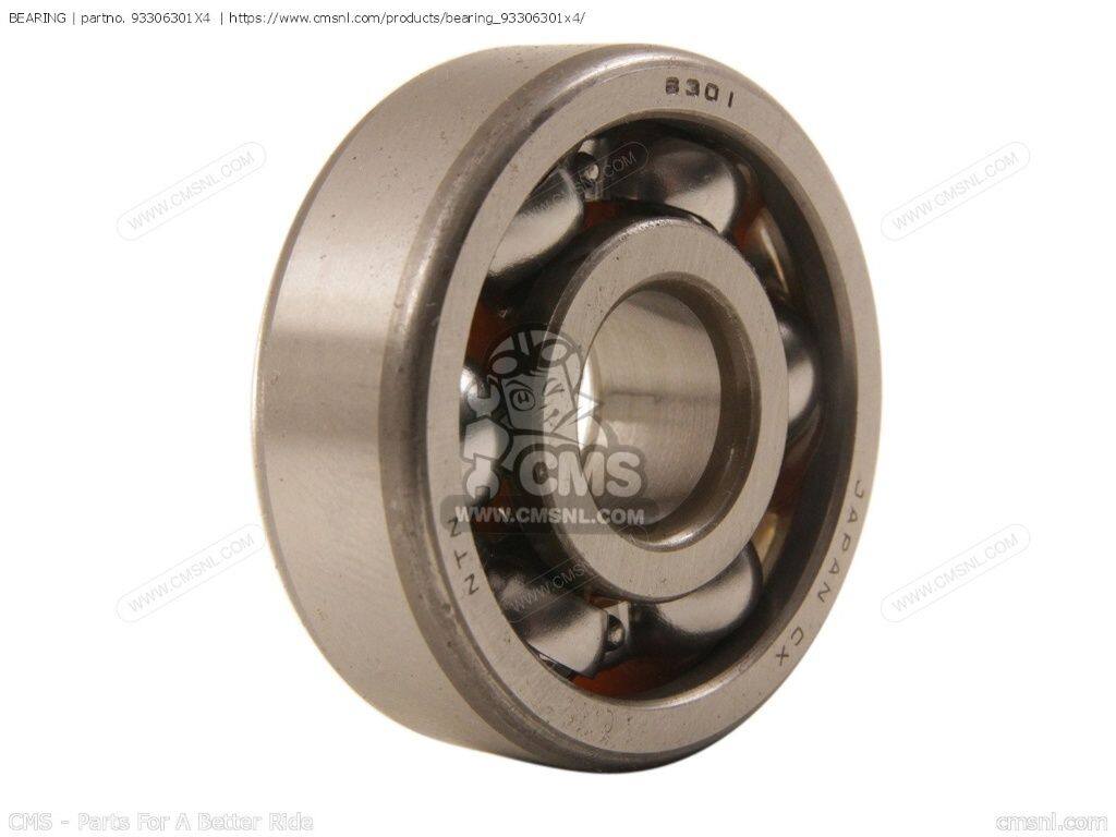 CMS シーエムエス (93306-301X9-00) BEARING［93306301X4］ XN125 YP125 YP125D YP125R YP150D YAMAHA ヤマハ ベアリング