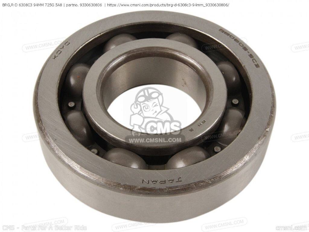CMS シーエムエス (93306-30808-00) BRG，R-D 6308C3 94MM 725G 5A8［9330630806］...