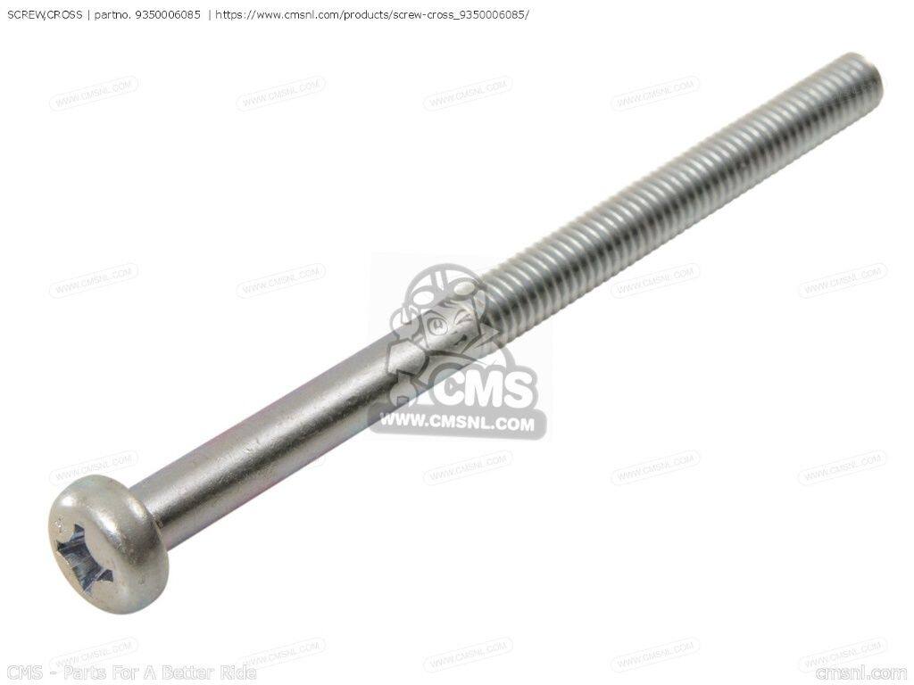 CMS シーエムエス (93500-060850A) SCREW，CROSS［9350006085］ PC50K1 PF50 AMIGO GRADUATE EUROPEAN DIRECT SALES GREAT BRITAIN NETHERLANDS BELGIUM FRANCE DENMARK ITALY UK PF50R NOVIO PS50K1 QA50 HONDA ホンダ 汎用ボルト・ネジ