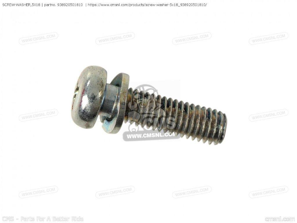 CMS シーエムエス (93892-0501800) SCREW-WASHER，5X18［938920501810］ C70 HONDA ホンダ 汎用ボルト・ネジ
