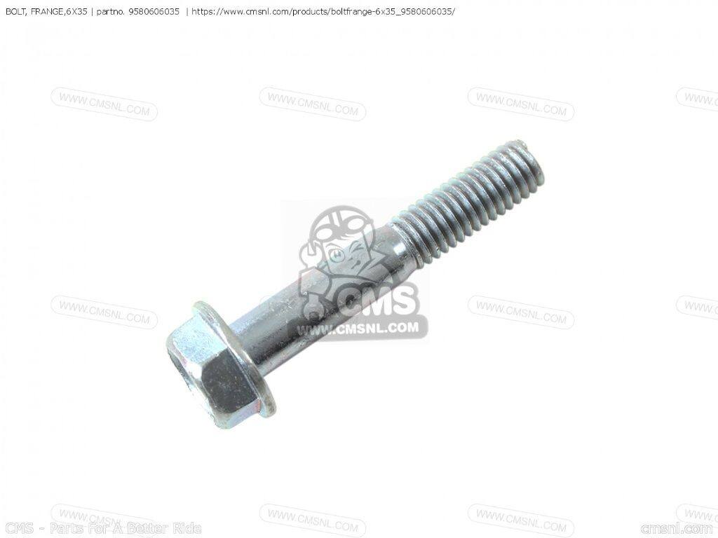 CMS シーエムエス (95801-0603500) BOLT， FRANGE，6X35［9580606035］ CB200B EUROPEAN DIRECT SALES FRANCE HONDA ホンダ 汎用ボルト・ネジ