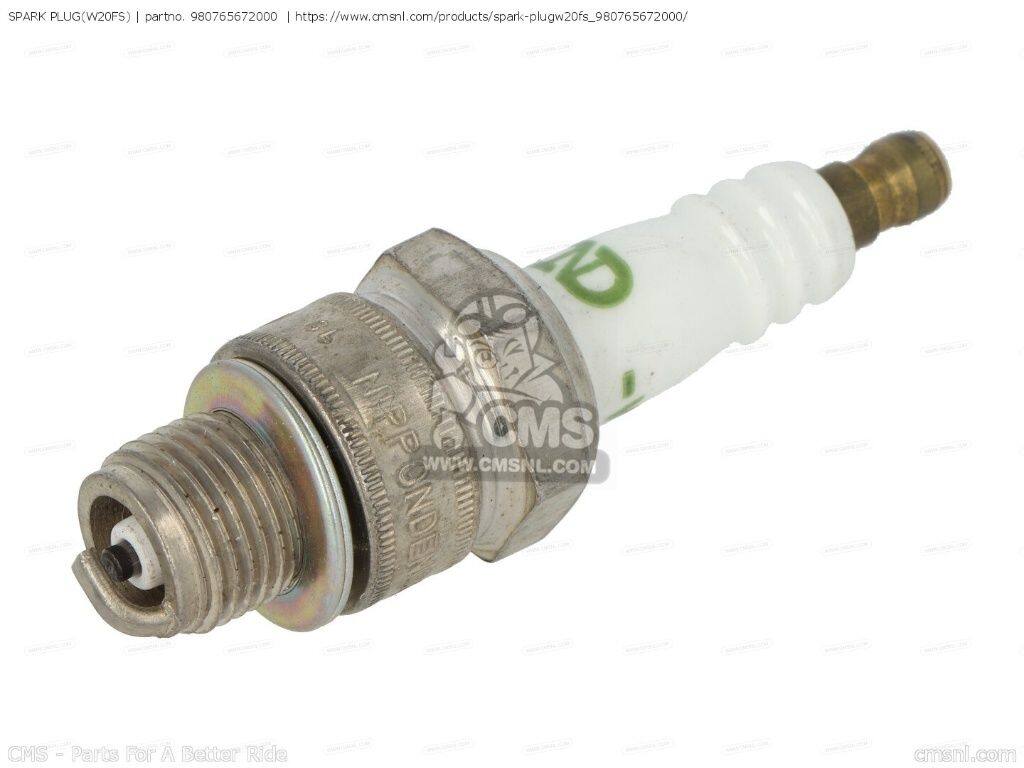 CMS シーエムエス (98076-56724) SPARK PLUG(W20FS)［980765672000］ H100S MB100 MB100D MB50 MB5 PF50M NO RTYPE GREAT BRITAIN FRANCE DENMARK BELGIUM NETHERLAN NETHERLANDS PM50 CANGURO GENERAL EXPORT HONDA ホンダ プラグ 点火系 エンジン