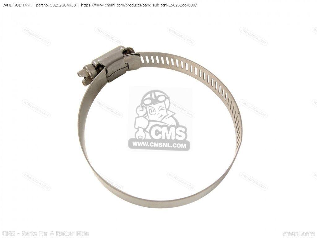 CMS シーエムエス BAND，SUB TANK［50252GC4830］ CBR1000RR HRC SBK CBR600RR CR80R CR80R2 CRM250R RTL250S HONDA ホンダ その他リアサスペンションオプション・補修部品 サスペンション 足回り