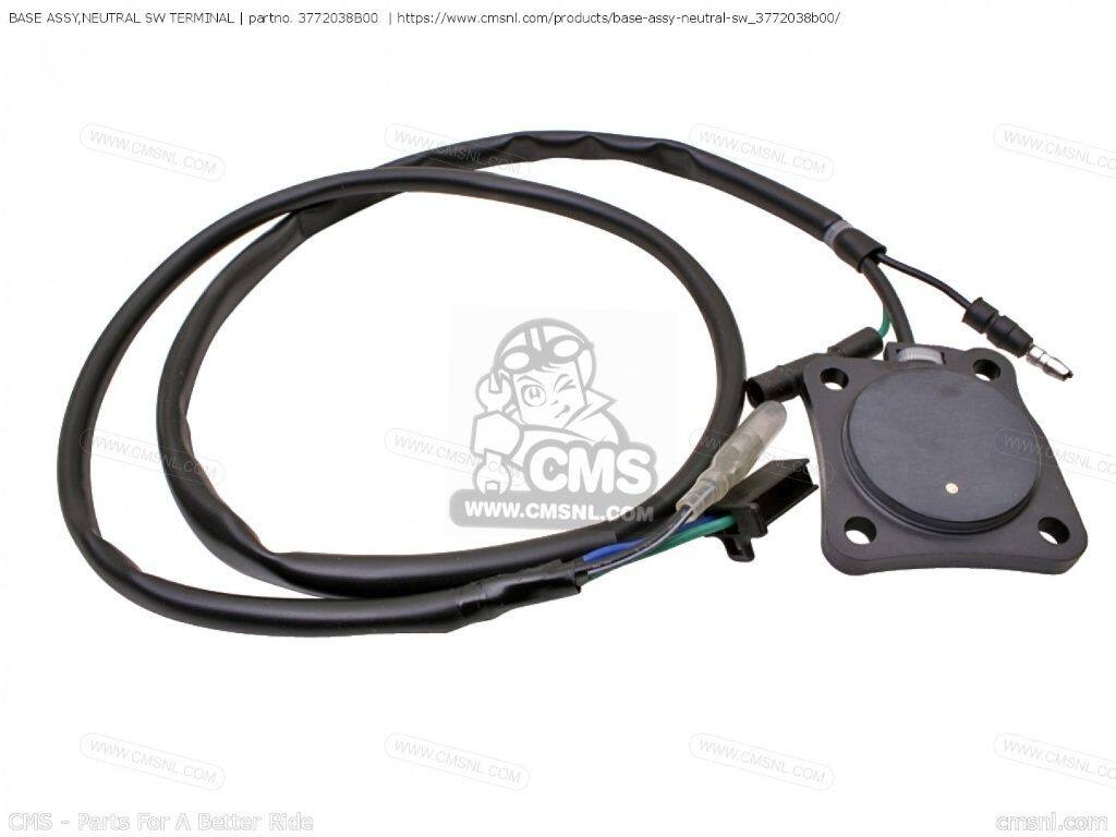 CMS シーエムエス BASE ASSY，NEUTRAL SW TERMINAL［3772038B00］ VS1400GLF VS1400GLP BOULEVARD S83 INTRUDER SUZUKI スズキ ミッション・ギア エンジンパーツ エンジン