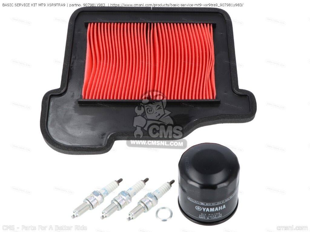 CMS シーエムエス BASIC SERVICE KIT MT9 XSR9TRA9［907981Y983］ MT07 MT07A MT-07 ABS MT09 MT09A MT09TRA MTM690 XSR700 MTM690-U MTM850 XSR900 MTN850-A MT-09 MTT690-A YAMAHA ヤマハ その他メンテナンス小物
