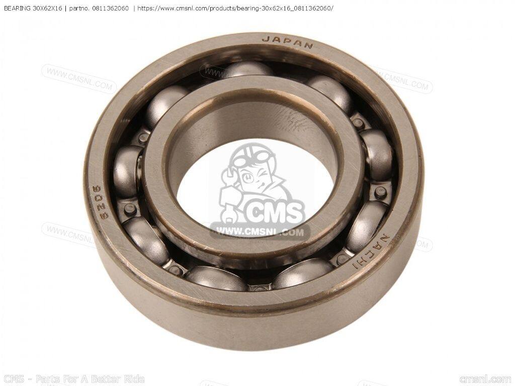 CMS シーエムエス BEARING 30X62X16［0811362060］ AN650 BURGMAN AN650A LT-A400 ...