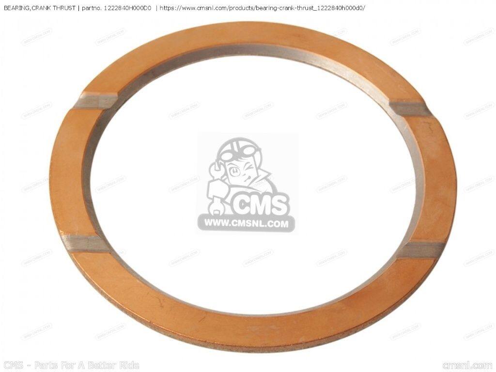 CMS シーエムエス BEARING，CRANK THRUST［1222840H000D0］ VL1500 INTRUDER VL150...