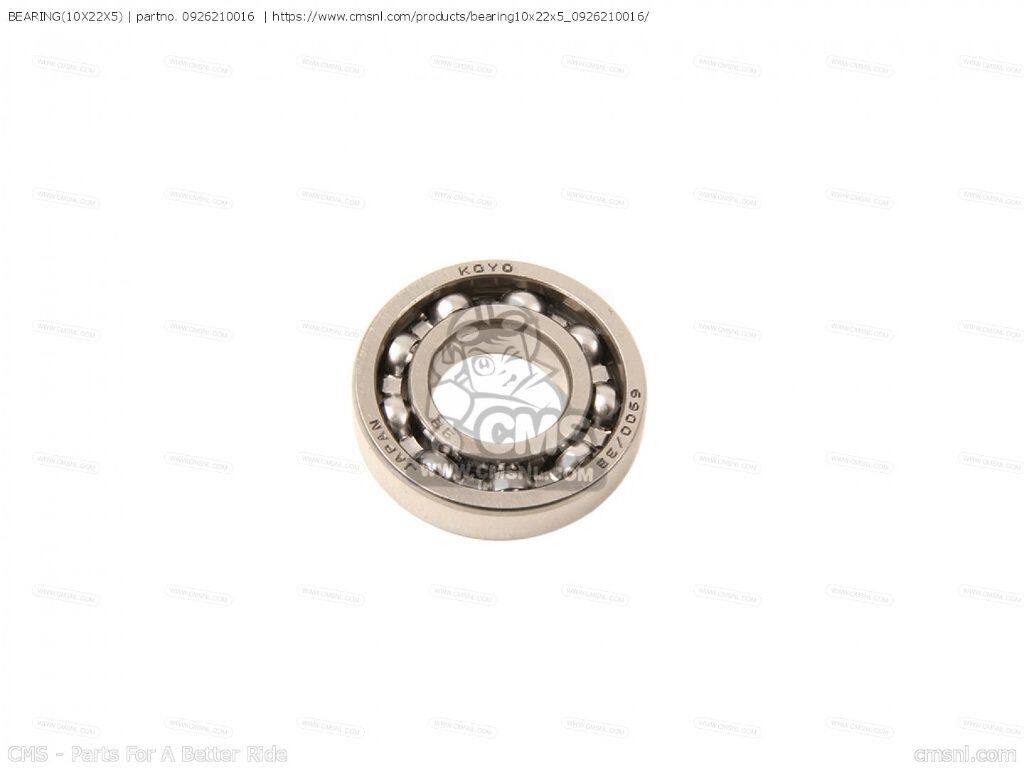 CMS シーエムエス BEARING(10X22X5)［0926210016］ DL1000 VSTROM DL1000AXA V-STR...