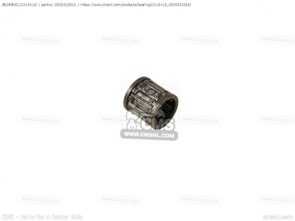 CMS シーエムエス BEARING(12X16X16)［0926312016］ RM80 RM80X SUZUKI スズキ ベアリング