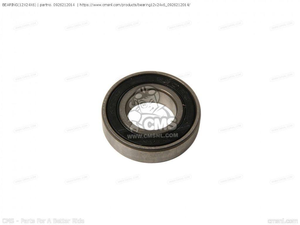 CMS シーエムエス BEARING(12X24X6)［0926212014］ CP50 CHF CP50CH CP80CH LT80 QUAD SPORT SUZUKI スズキ ベアリング