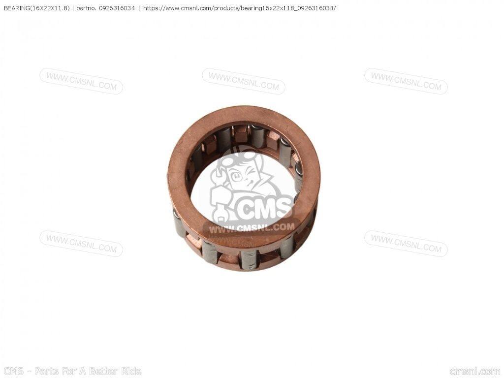CMS シーエムエス BEARING(16X22X11.8)［0926316034］ AS50 LT-Z50 QUAD SPORT LT-...