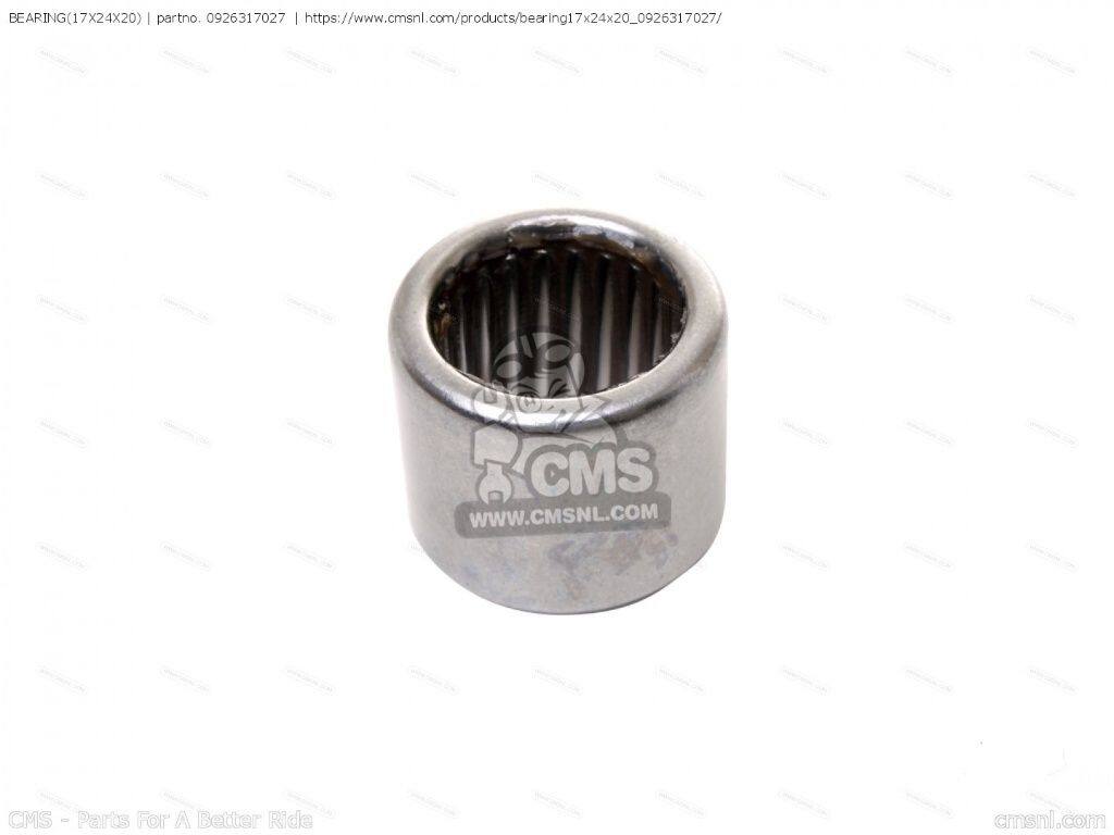 CMS シーエムエス BEARING(17X24X20)［0926317027］ DR-Z125 LW SW & DR-Z125L DR-...