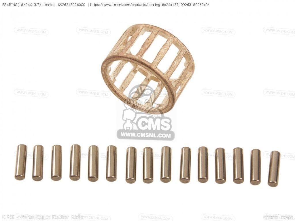 CMS シーエムエス BEARING(18X24X13.7)［09263180260C0］ AH75 RM80 SUZUKI スズキ...