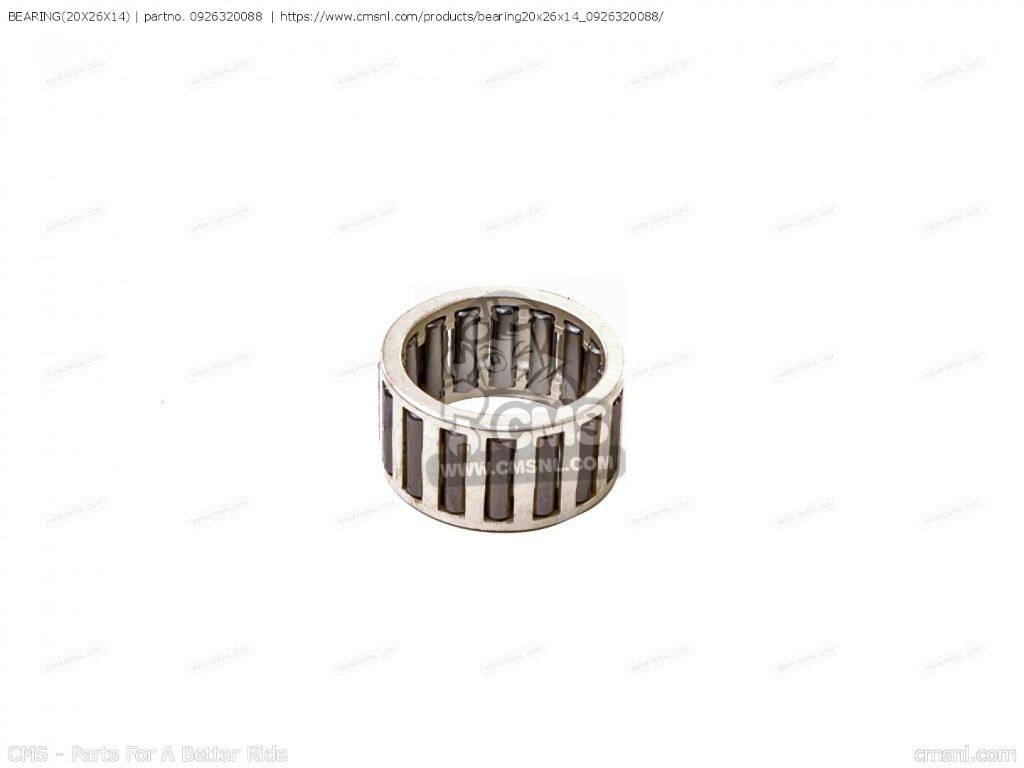 CMS シーエムエス BEARING(20X26X14)［0926320088］ RM85 LW SW & RM85L SUZUKI スズキ ベアリング