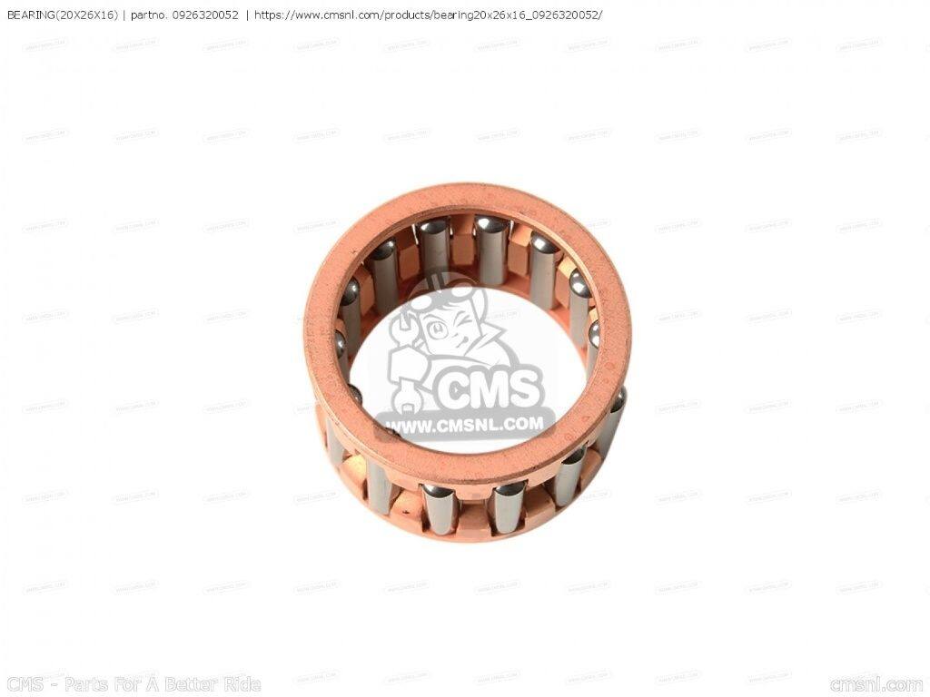 CMS シーエムエス BEARING(20X26X16)［0926320052］ RG80 RG80C SUZUKI スズキ ベ...