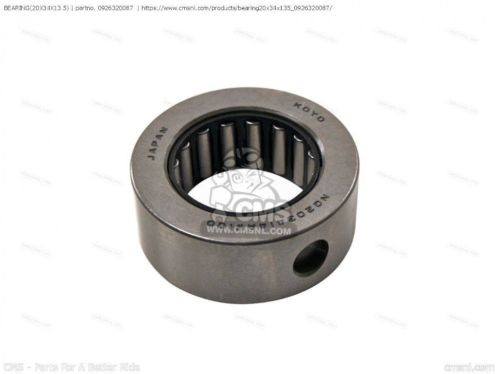 CMS シーエムエス BEARING(20X34X13.5)［0926320087］ SUZUKI スズキ ベアリング