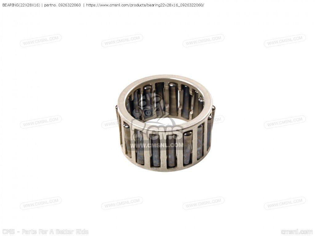 CMS シーエムエス BEARING(22X28X16)［0926322060］ RM125 SUZUKI スズキ ベアリング