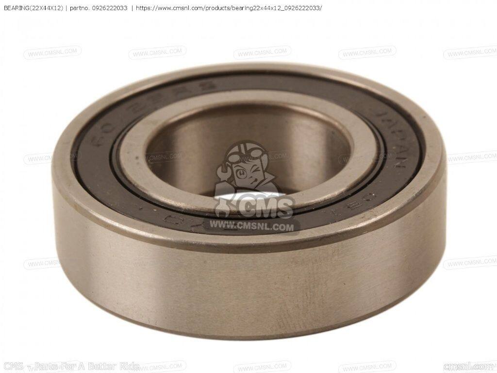 CMS シーエムエス BEARING(22X44X12)［0926222033］ RM125 RM250 RM250Z SUZUKI ス...