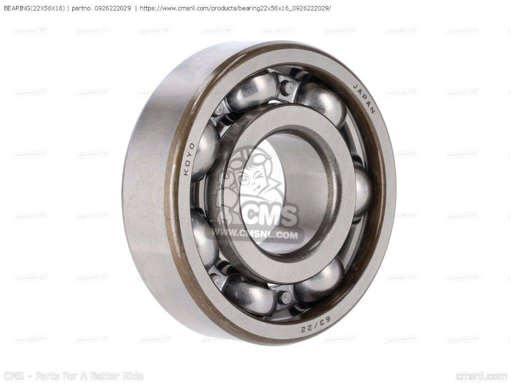 CMS シーエムエス BEARING(22X56X16)［0926222029］ DR650SE DR650SEU LT-A500F QU...