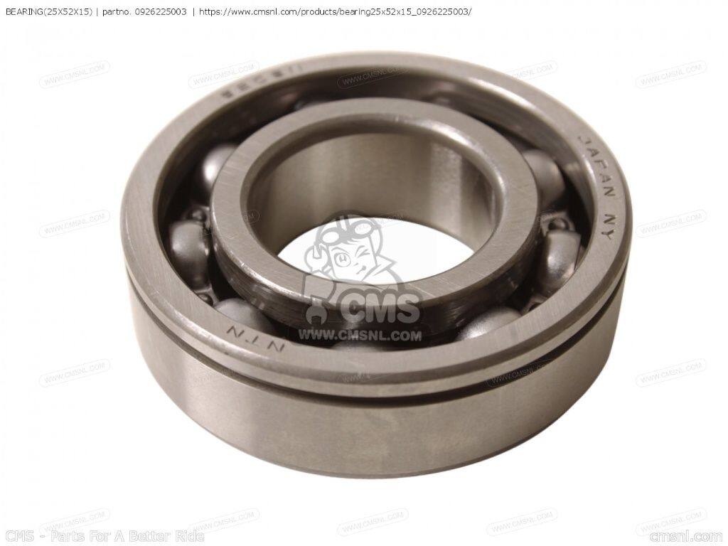 CMS シーエムエス BEARING(25X52X15)［0926225003］ SUZUKI スズキ ベアリング