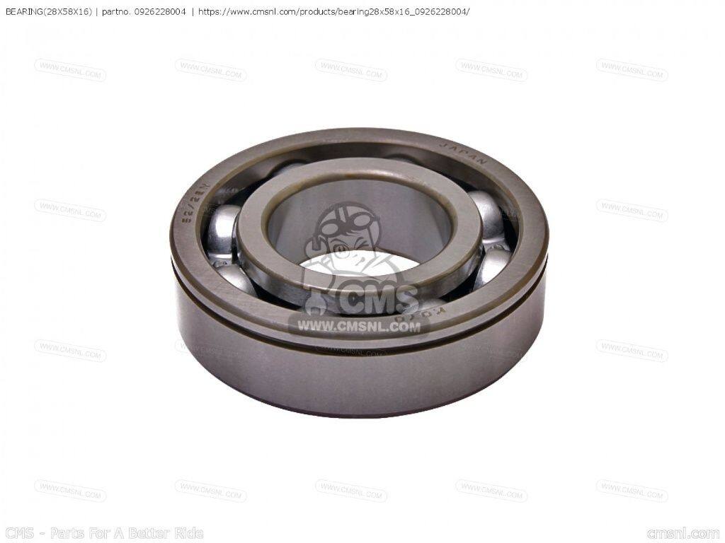 CMS シーエムエス BEARING(28X58X16)［0926228004］ RM465 RM500 SUZUKI スズキ ベ...