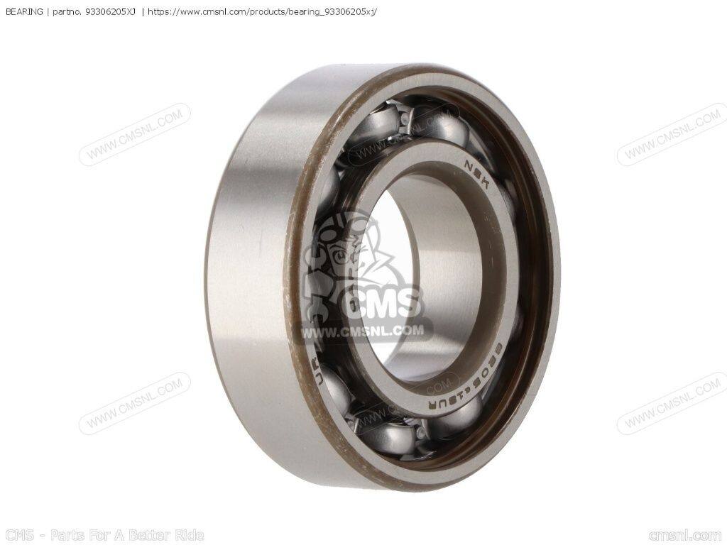 CMS シーエムエス BEARING［93306205XJ］ XT125R XT125X YBR125 YB125SPD YBR125ED...