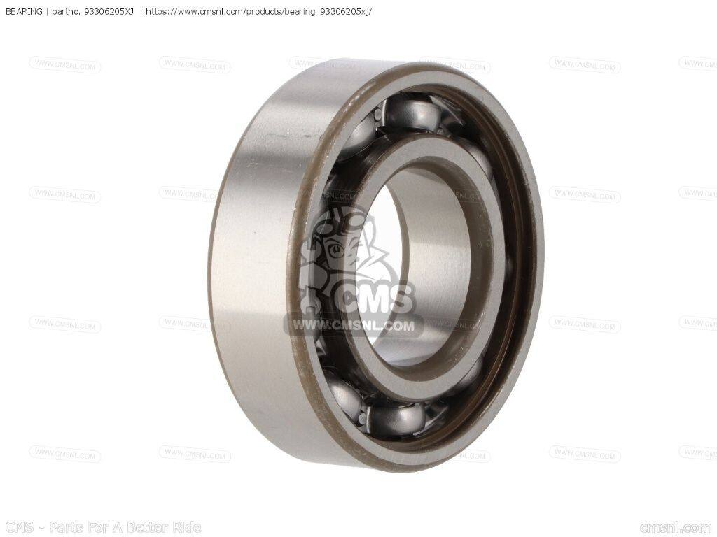 CMS シーエムエス BEARING［93306205XJ］ XT125R XT125X YBR125 YB125SPD YBR125ED...