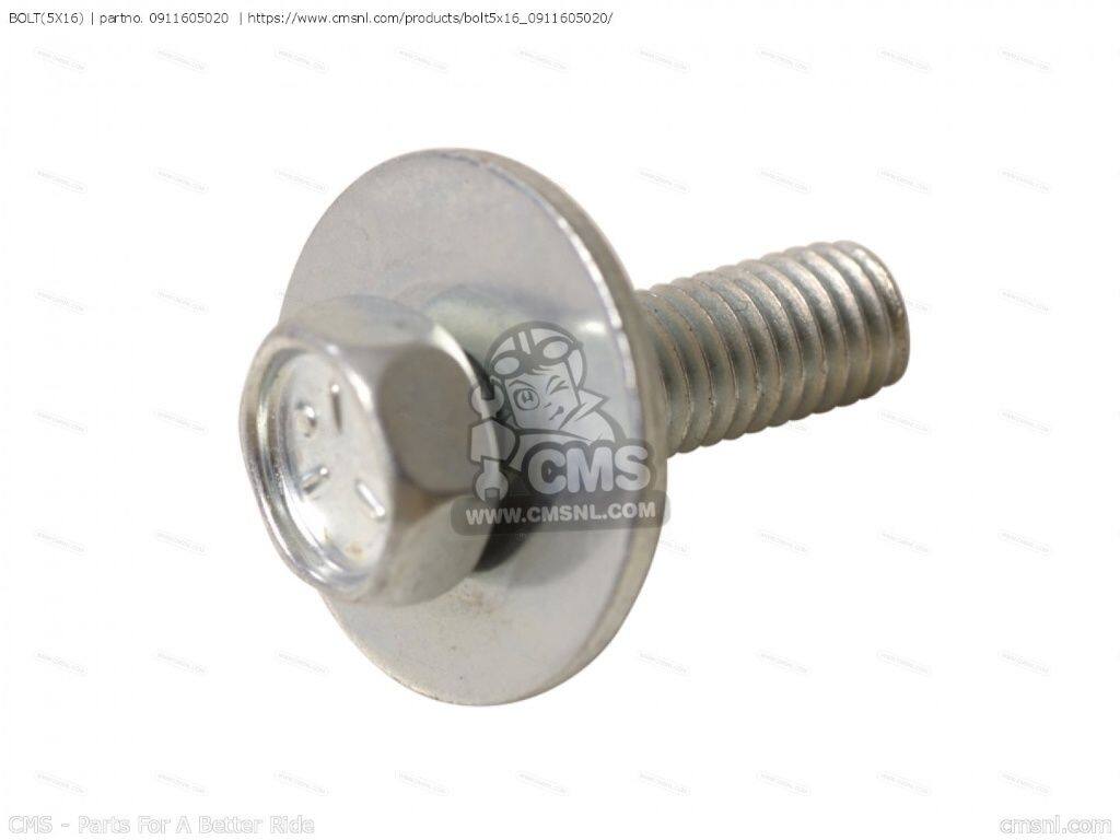 CMS シーエムエス BOLT(5X16)［0911605020］ AN650 BURGMAN AN650A AN650Z EXECUTIVE DR-Z125 LW SW & DR-Z125L DR125SE DR125SEU DR200SE DR350 DR350SE DS80 GN125 GN125E GN125U GZ125 GZ125C GZ125U JR80 RM80 RM85 RM85L RV125 RV200 SUZUKI スズキ 汎用ボルト・ネジ