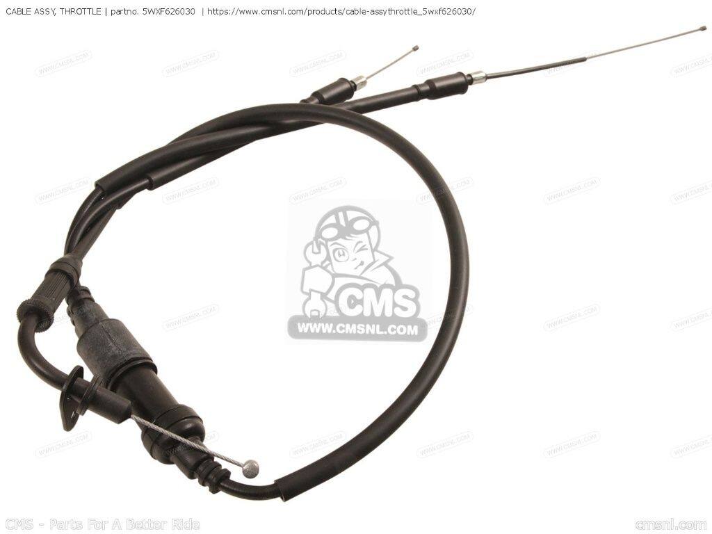 CMS シーエムエス CABLE ASSY， THROTTLE［5WXF626030］ TZR50 YAMAHA ヤマハ スロ...