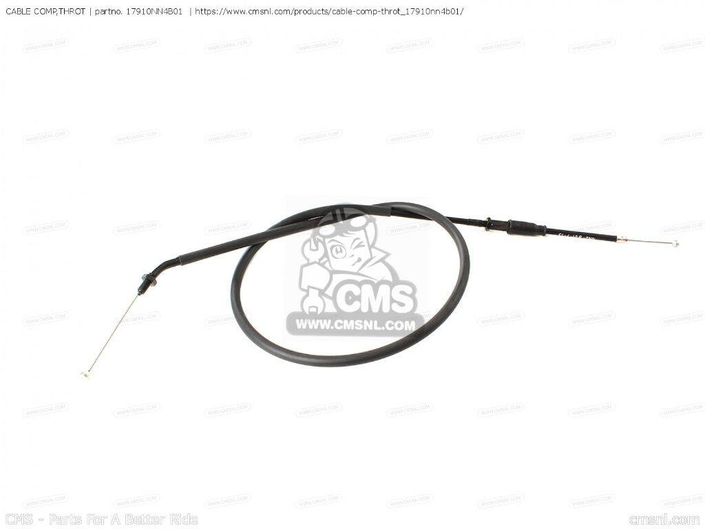 CMS シーエムエス CABLE COMP，THROT［17910NN4B01］ COTA 4RT HONDA ホンダ スロ...