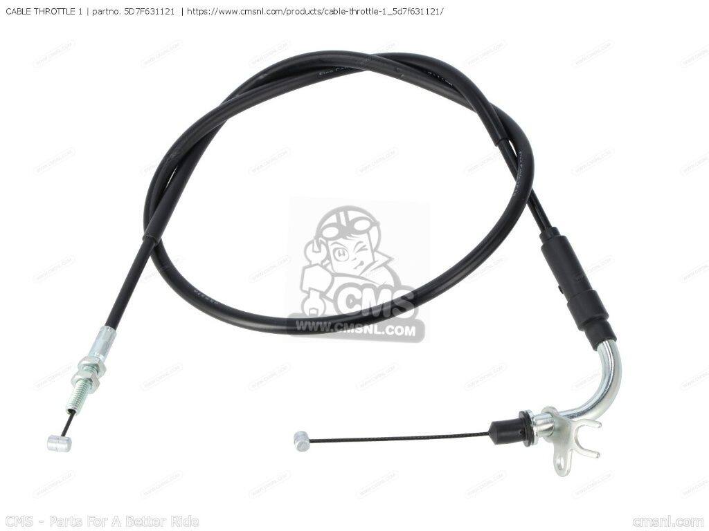 CMS シーエムエス CABLE THROTTLE 1［5D7F631121］ YZF-R125 R125 YZF-R125A R125A ABS YAMAHA ヤマハ スロットルワイヤー・アクセルワイヤー ハンドル周辺パーツ ハンドル