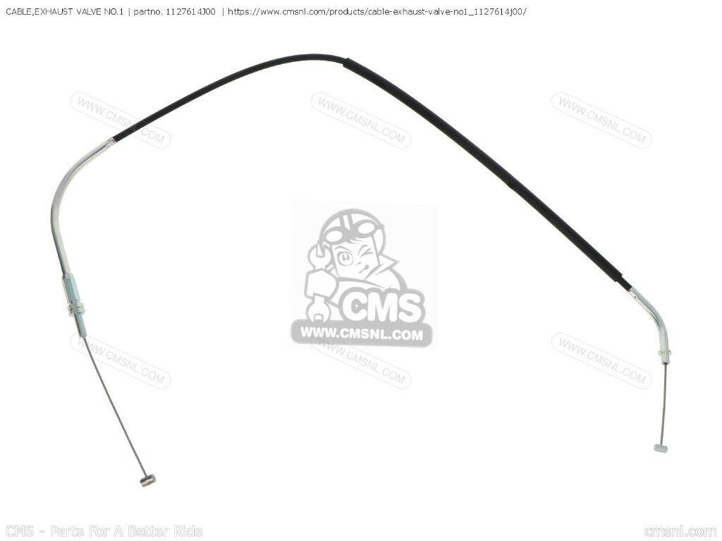 CMS シーエムエス CABLE，EXHAUST VALVE NO.1［1127614J00］ GSX-R600 GSX-R750 GSXR600 GSXR750 GSXR750Z SUZUKI スズキ その他マフラーオプション・補修部品 マフラー