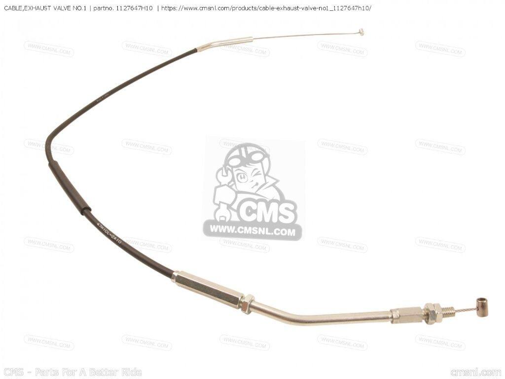 CMS シーエムエス CABLE，EXHAUST VALVE NO.1［1127647H10］ GSX-R1000 GSX-R1000A GSXR1000 SUZUKI スズキ エンジンバルブ・吸排気バルブ エンジンパーツ エンジン
