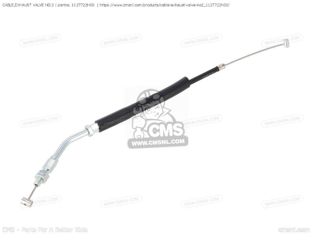 CMS シーエムエス CABLE，EXHAUST VALVE NO.2［1127722H00］ VLR1800 BOULEVARD C109R VLR1800T SUZUKI スズキ その他マフラーオプション・補修部品 マフラー