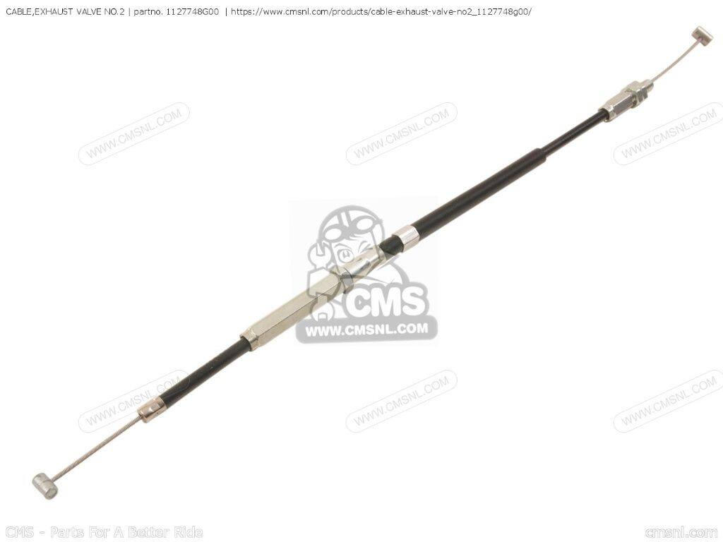 CMS シーエムエス CABLE，EXHAUST VALVE NO.2［1127748G00］ VZR1800 BOULEVARD M109R VZR1800BZ M1800 INTRUDER VZR1800Z SUZUKI スズキ その他マフラーオプション・補修部品 マフラー