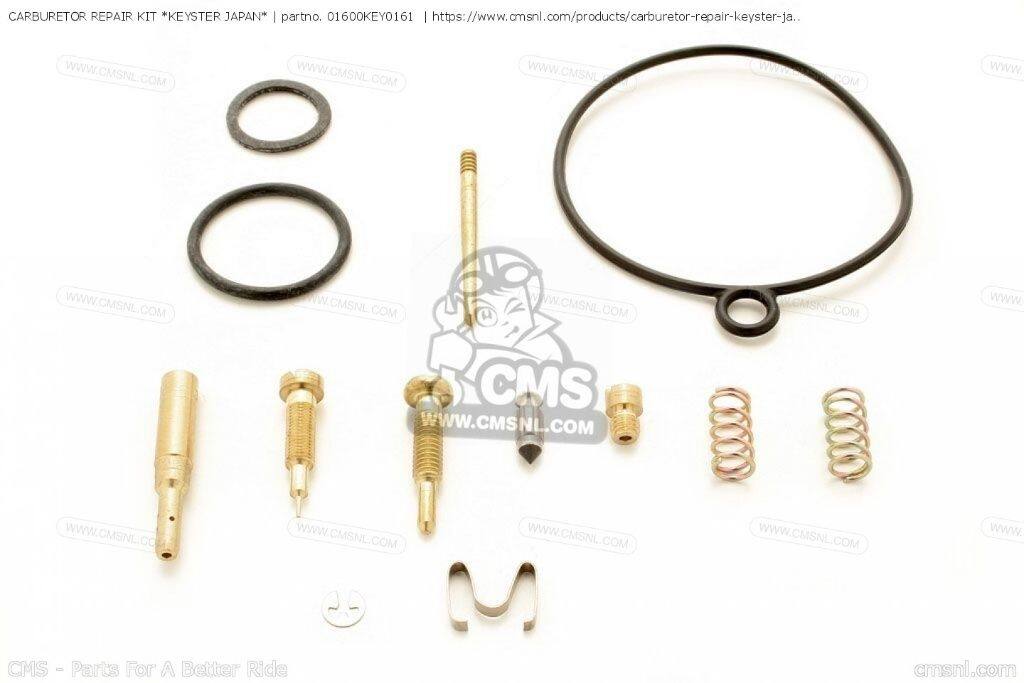 CMS シーエムエス CARBURETOR REPAIR KIT ’KEYSTER JAPAN’［01600KEY0161］ HONDA ...