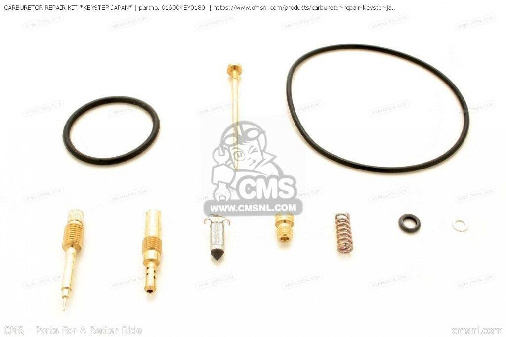 CMS シーエムエス CARBURETOR REPAIR KIT ’KEYSTER JAPAN’［01600KEY0180］ CD125T GENERAL EXPORT KPH CM125T FRANCE HONDA ホンダ キャブレターオーバーホールキット 吸気関連 エンジン